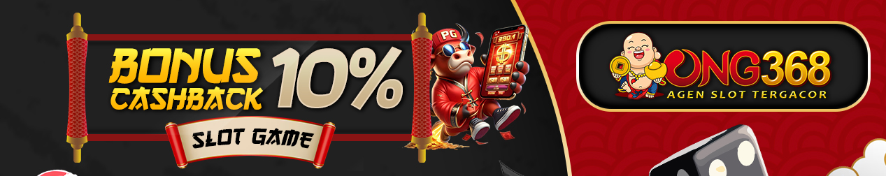 BONUS CASHBACK KHUSUS ARCADE GAMES 10%