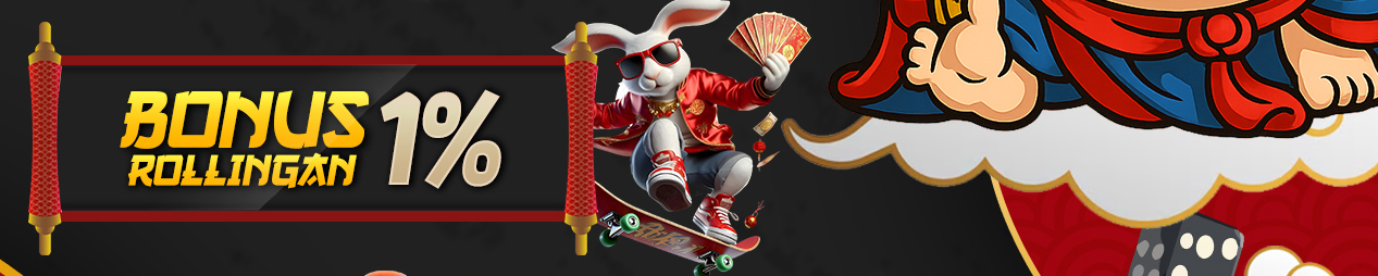 BONUS ROLLINGAN SLOT 1%